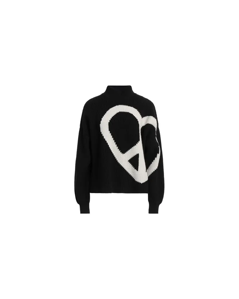 Moschino STRICKWAREN - Rollkragenpulloverauf YOOX.COM Schwarz