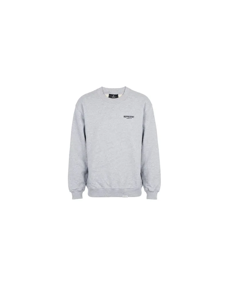 REPRESENT TOPS - Sweatshirtsauf YOOX.COM Hellgrau
