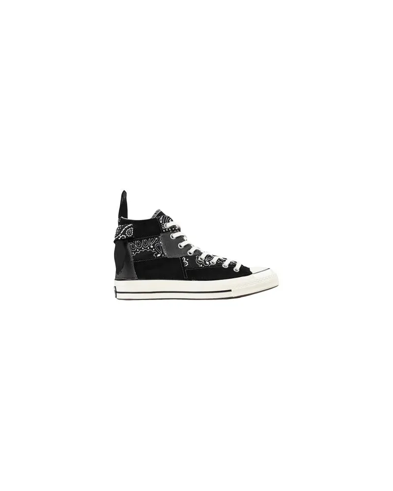 Converse CHUCK 70 CANVAS LTD HI BLACK PAISLEY  - SCHUHE - Sneakersauf YOOX.COM Schwarz