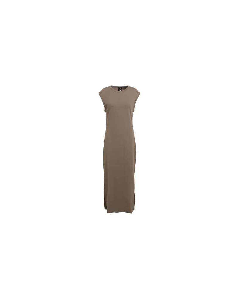 THOM KROM KLEIDER - Maxi-Kleiderauf YOOX.COM Militärgrün