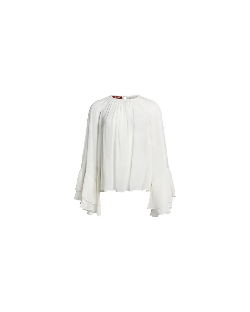 Max Mara TOPS - Topsauf YOOX.COM Weiß