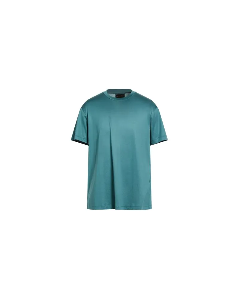 Emporio Armani TOPS - T-shirtsauf YOOX.COM Aquamarin