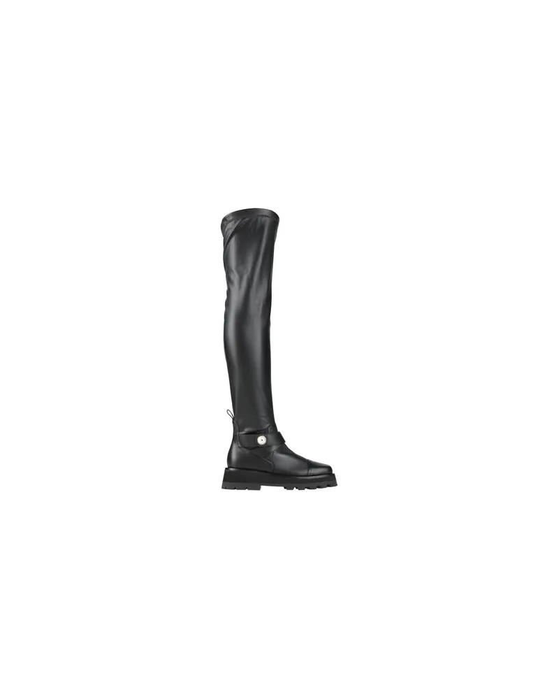 Jimmy Choo SCHUHE - Stiefelauf YOOX.COM Schwarz