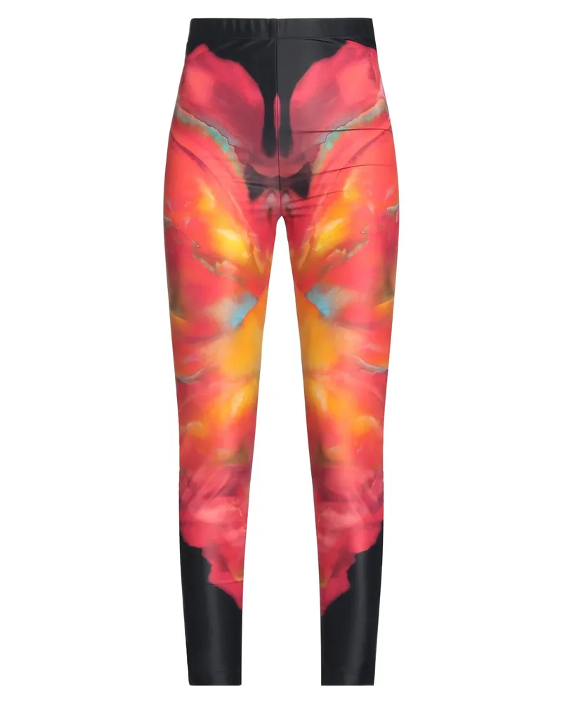 REBEL QUEEN Leggings Rot