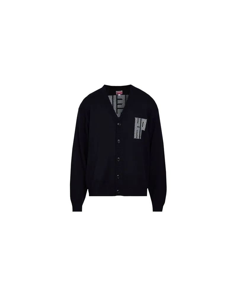 Kenzo STRICKWAREN - Strickjackenauf YOOX.COM Nachtblau