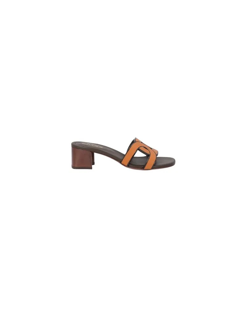 TOD'S SCHUHE - Sandalenauf YOOX.COM Lederfarben