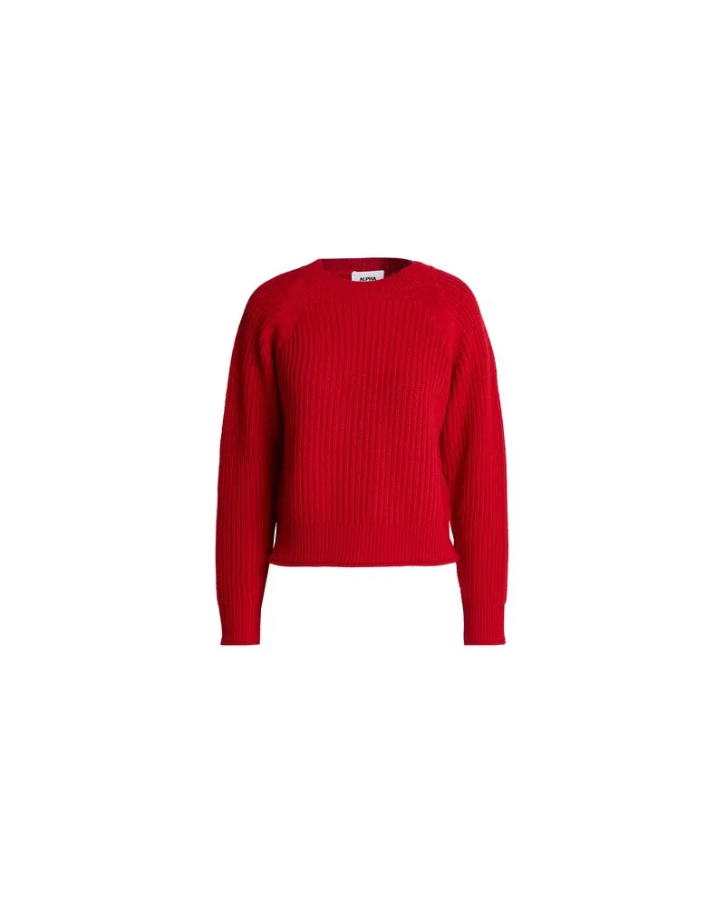 Alpha Studio STRICKWAREN - Pulloverauf YOOX.COM Rot