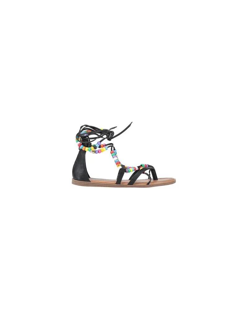 Divine Follie SCHUHE - Zehentrennerauf YOOX.COM Schwarz