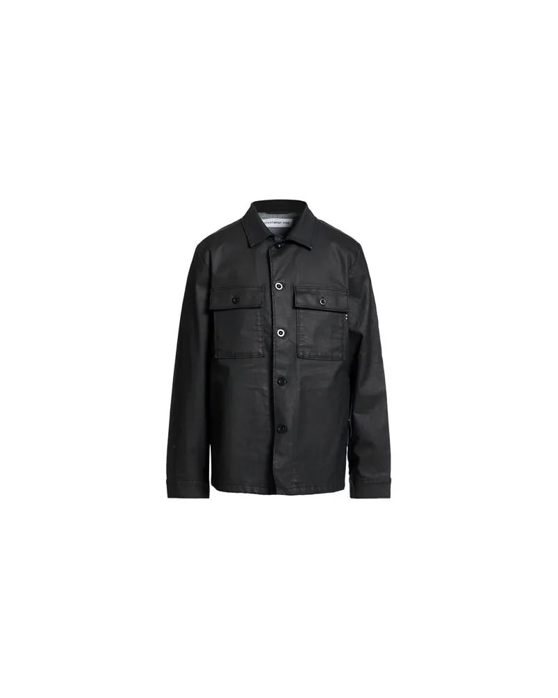 Department 5 JACKEN & MÄNTEL - Jeansjacken/Mäntelauf YOOX.COM Schwarz
