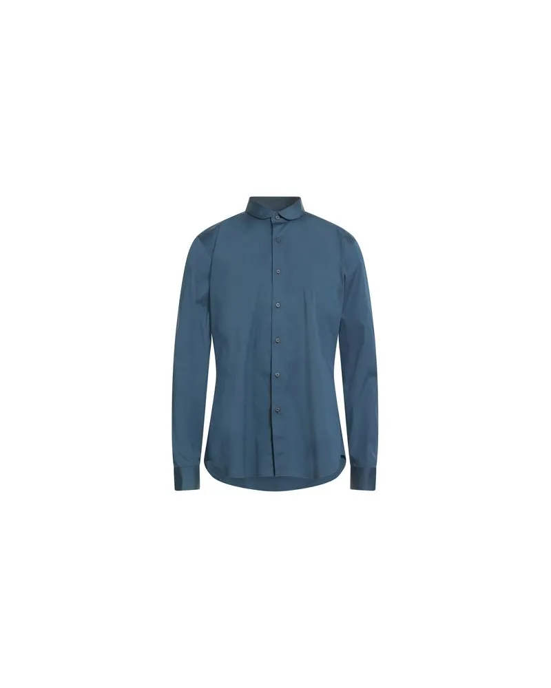 XACUS TOPS - Hemdenauf YOOX.COM Marineblau