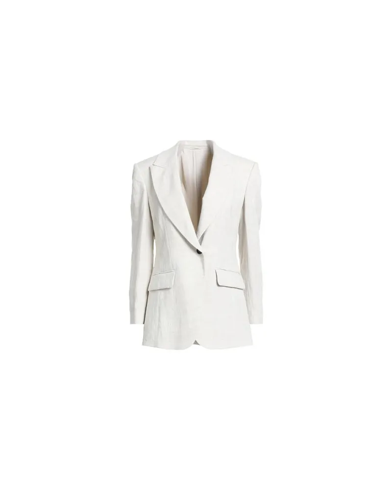 Brunello Cucinelli ANZÜGE und CO-ORDS - Blazersauf YOOX.COM Elfenbein