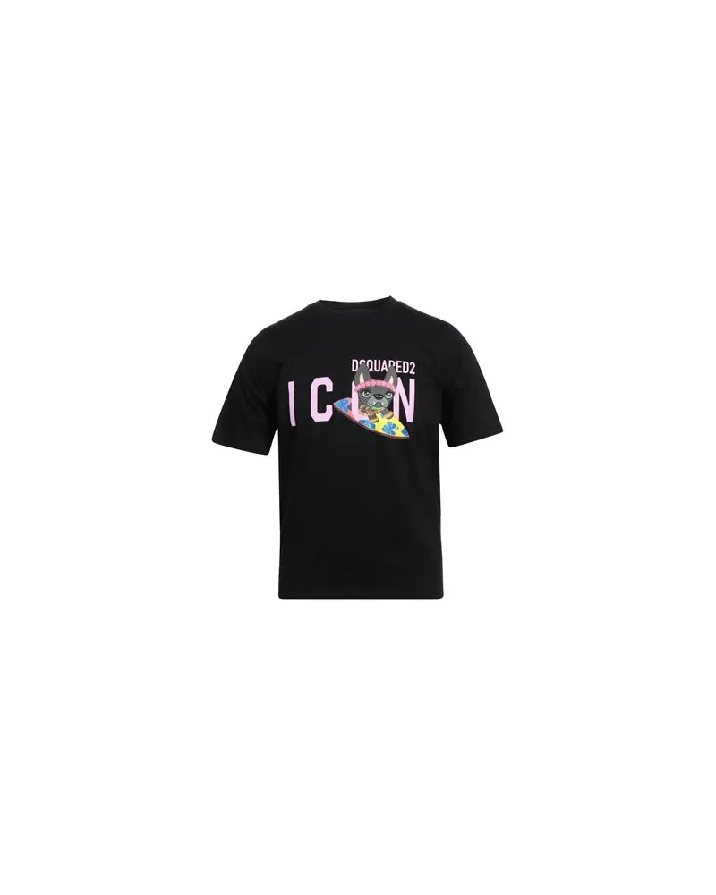 Dsquared2 TOPS - T-shirtsauf YOOX.COM Schwarz