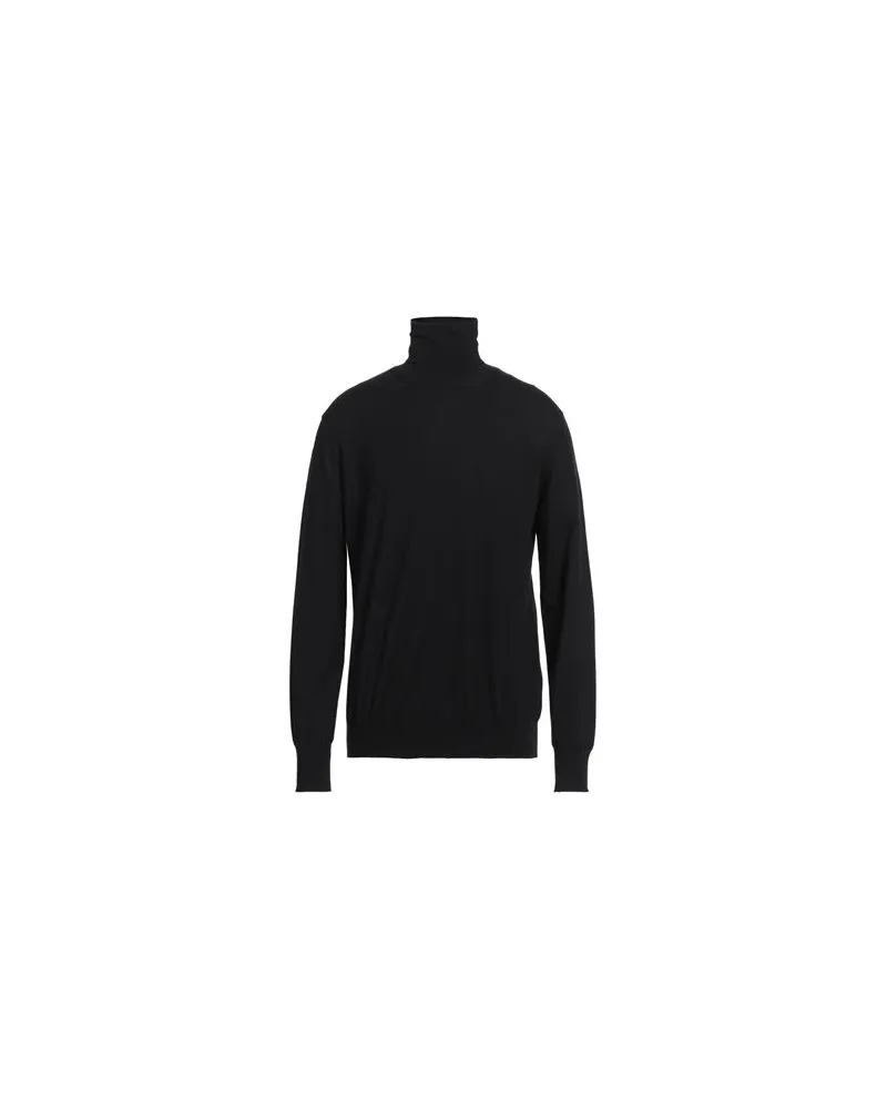 Jil Sander STRICKWAREN - Rollkragenpulloverauf YOOX.COM Schwarz