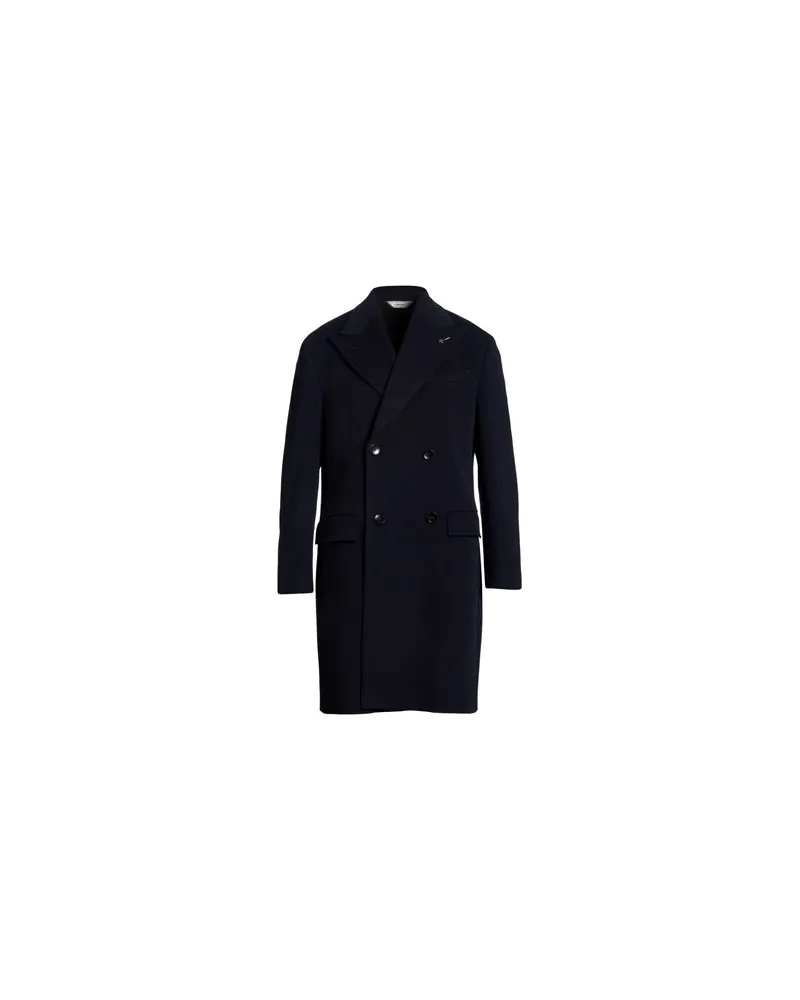 PAOLONI JACKEN & MÄNTEL - Mäntelauf YOOX.COM Marineblau