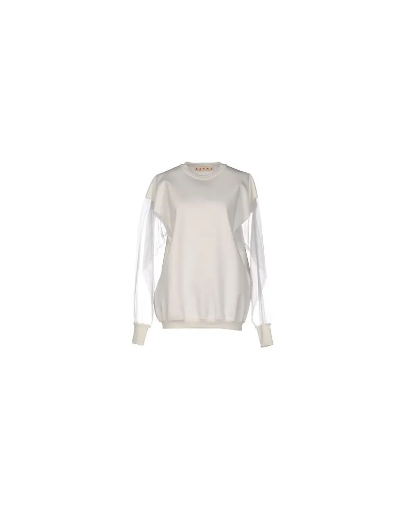 Marni TOPS - Sweatshirtsauf YOOX.COM Elfenbein