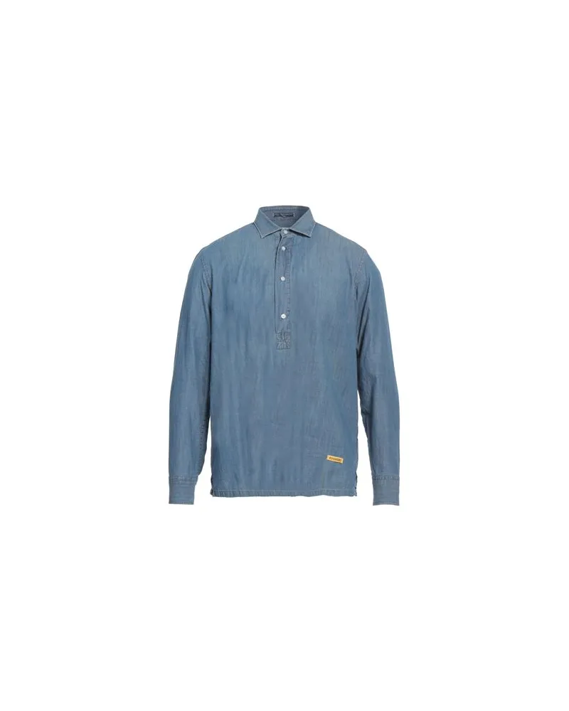 B.D. Baggies TOPS - Jeanshemdenauf YOOX.COM Blau