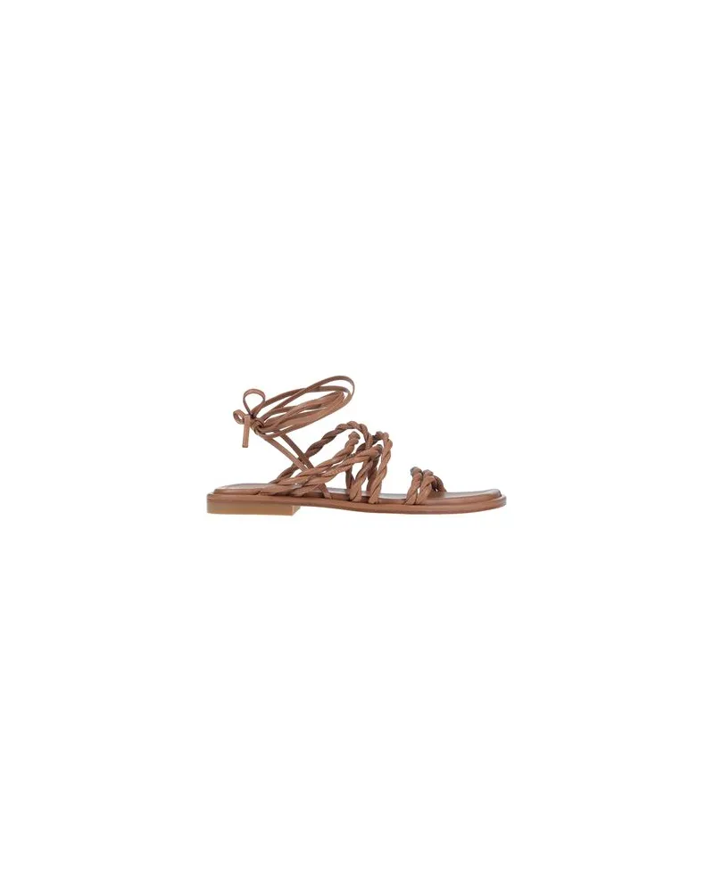 Stuart Weitzman SCHUHE - Sandalenauf YOOX.COM Hellbraun