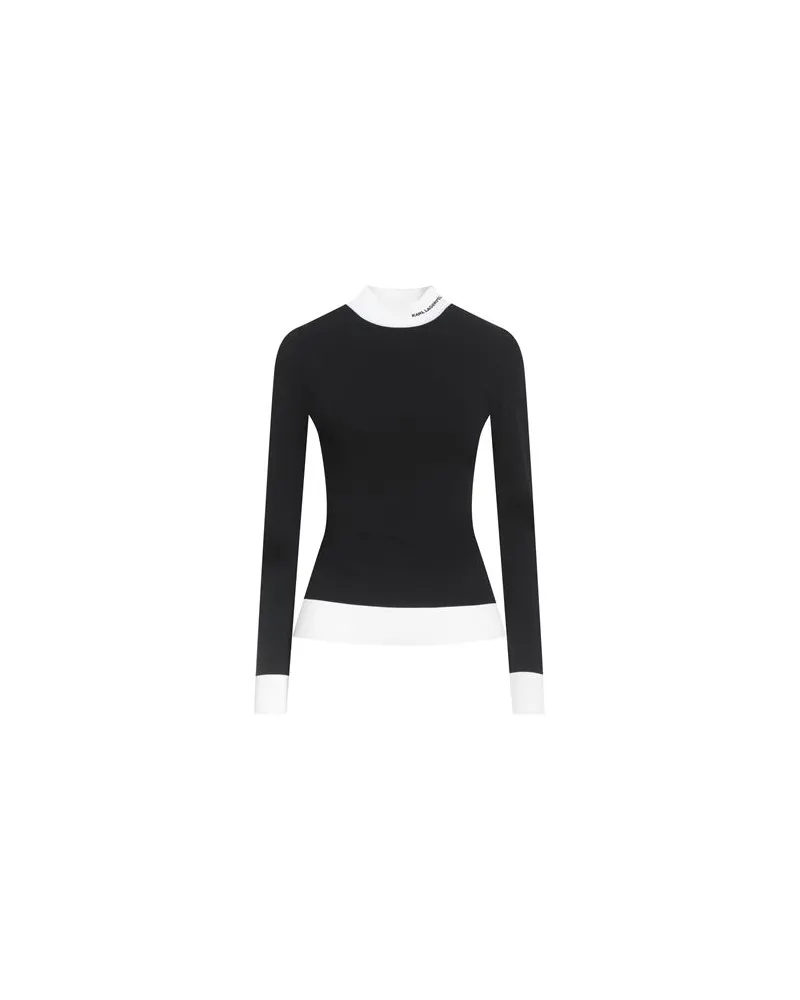 Karl Lagerfeld STRICKWAREN - Rollkragenpulloverauf YOOX.COM Schwarz