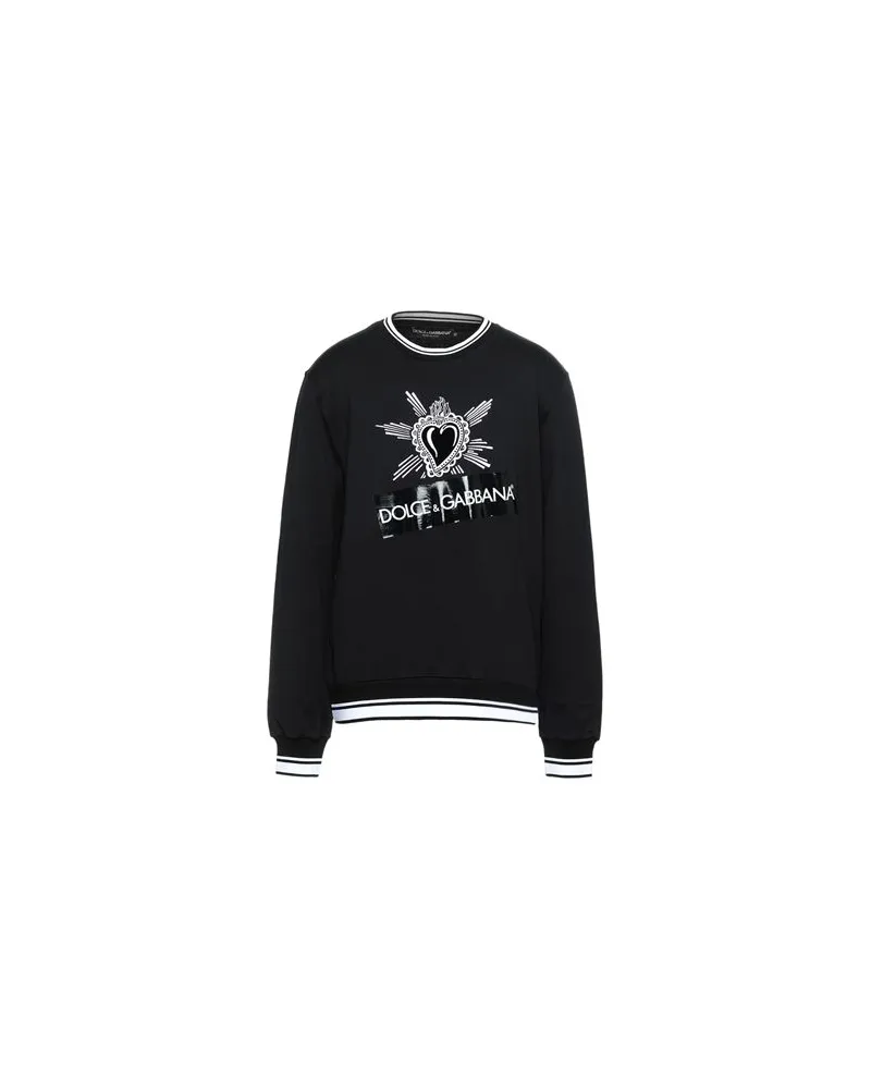 Dolce & Gabbana TOPS - Sweatshirtsauf YOOX.COM Schwarz