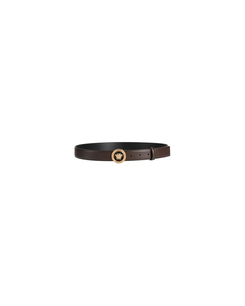 Versace Kleinlederwaren - Gürtelauf YOOX.COM Dunkelbraun