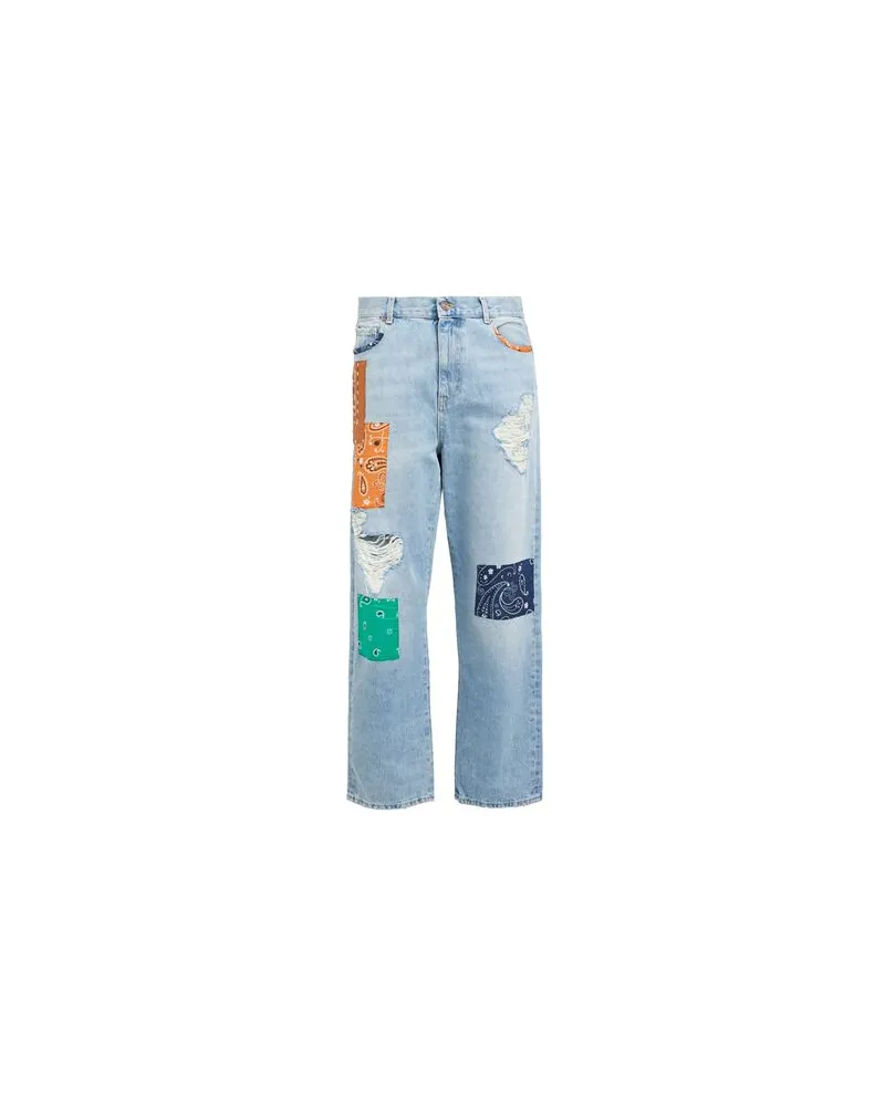 Alanui HOSEN & RÖCKE - Jeanshosenauf YOOX.COM Blau