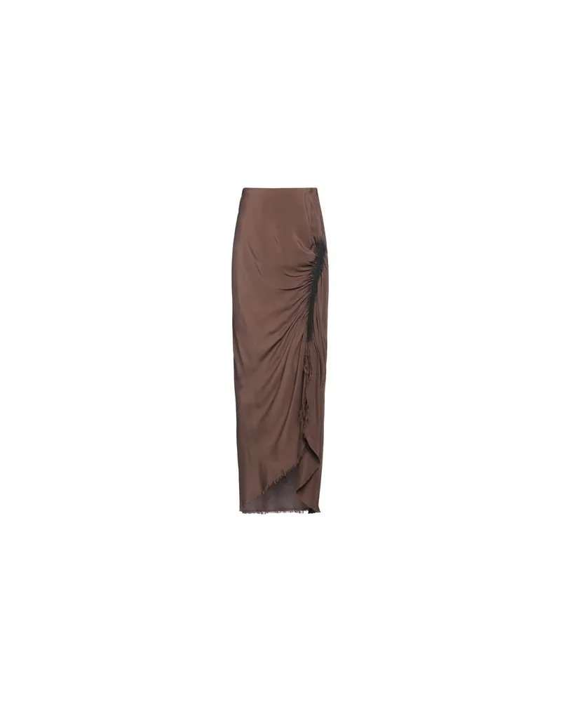 Miista HOSEN & RÖCKE - Maxi-Röckeauf YOOX.COM Braun