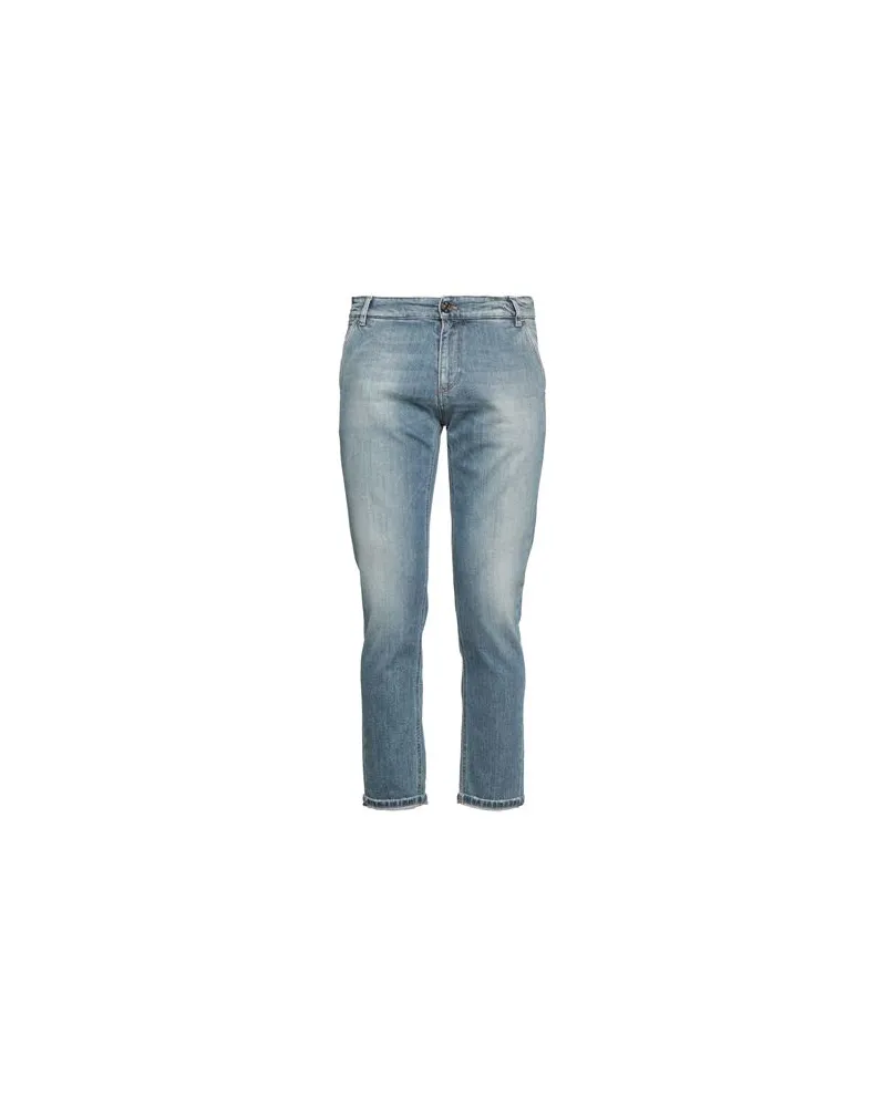 PT TORINO HOSEN & RÖCKE - Jeanshosenauf YOOX.COM Blau