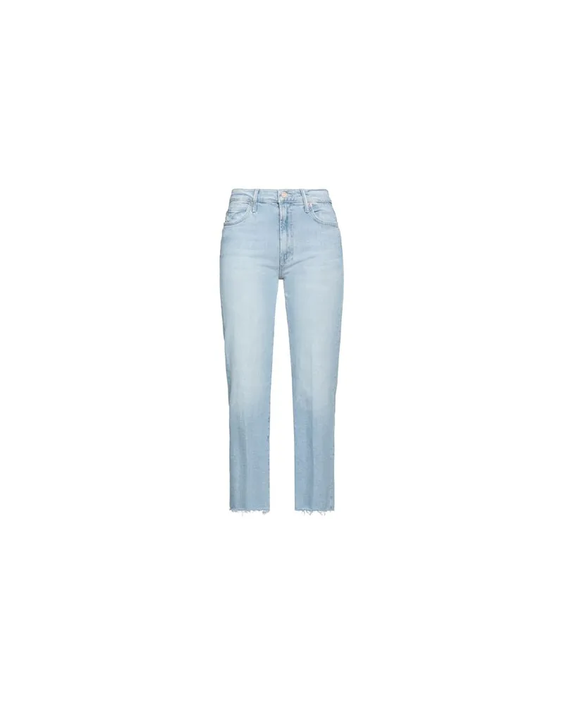 Mother HOSEN & RÖCKE - Jeanshosenauf YOOX.COM Blau