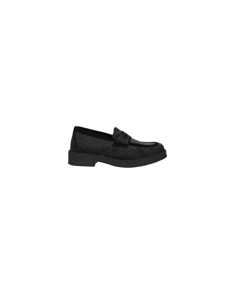 Divine Follie SCHUHE - Mokassinsauf YOOX.COM Schwarz