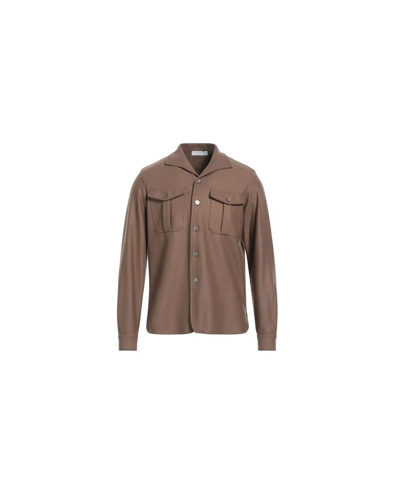 Filippo de Laurentiis TOPS - Hemdenauf YOOX.COM Khaki