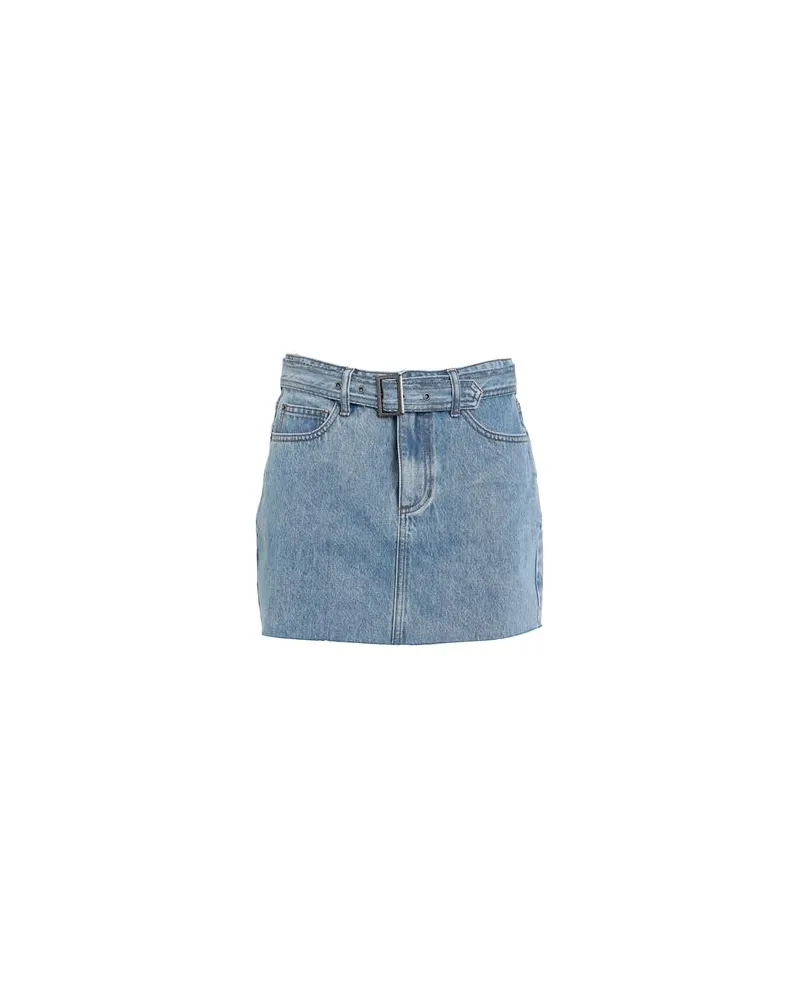 Guess HOSEN & RÖCKE - Jeansröckeauf YOOX.COM Blau