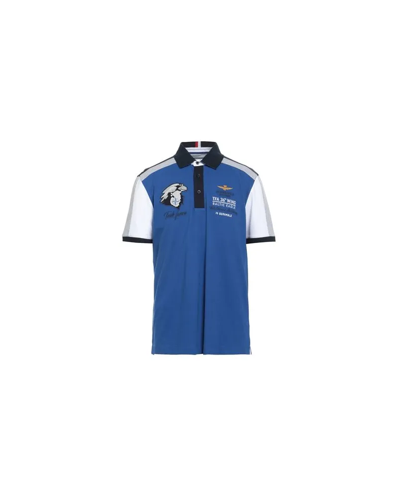 Aeronautica Militare TOPS - Poloshirtsauf YOOX.COM Königsblau