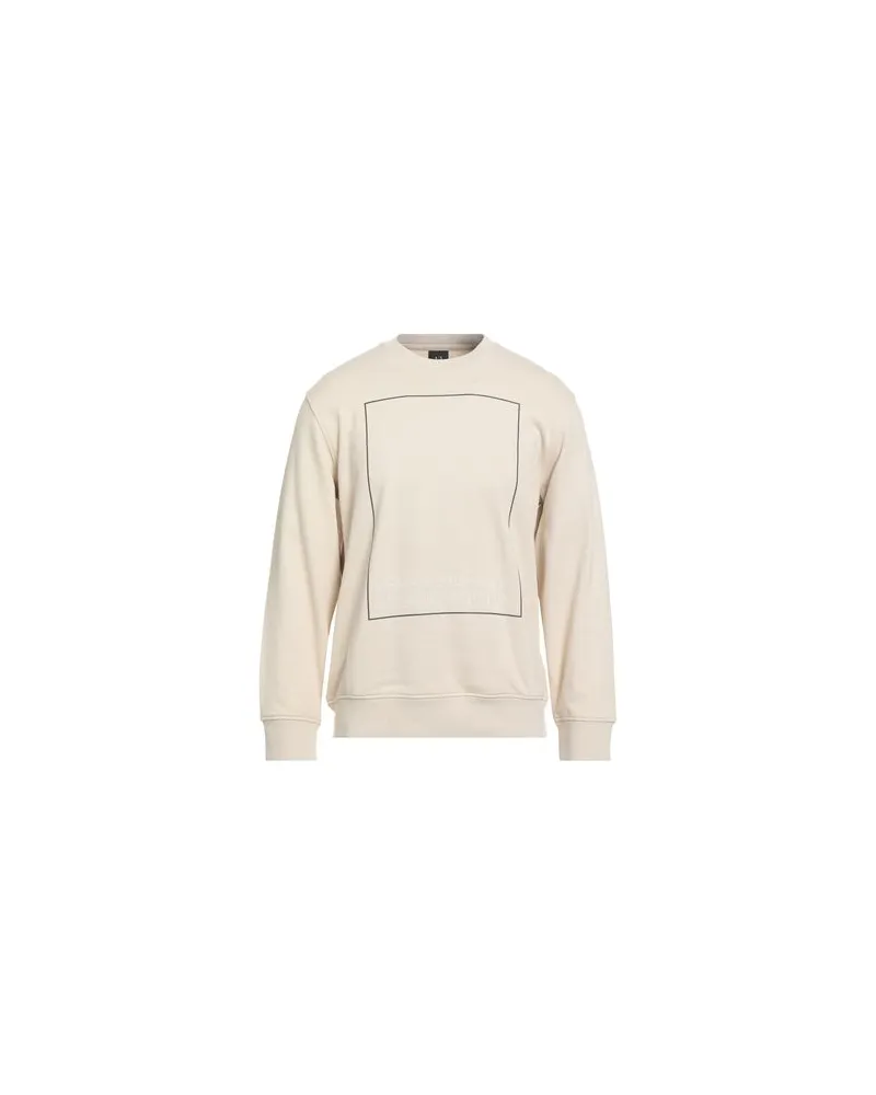 Armani Exchange TOPS - Sweatshirtsauf YOOX.COM Beige