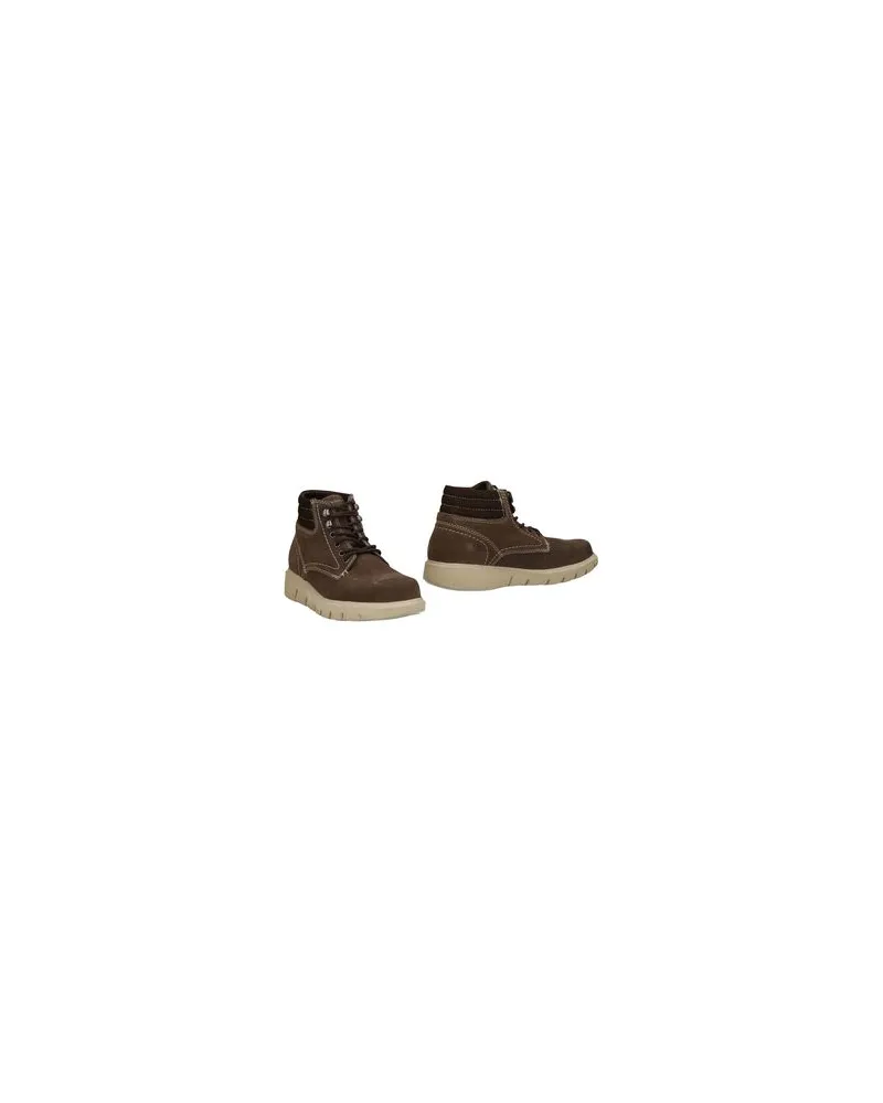 CAFèNOIR  SCHUHE - Stiefelettenauf YOOX.COM Khaki