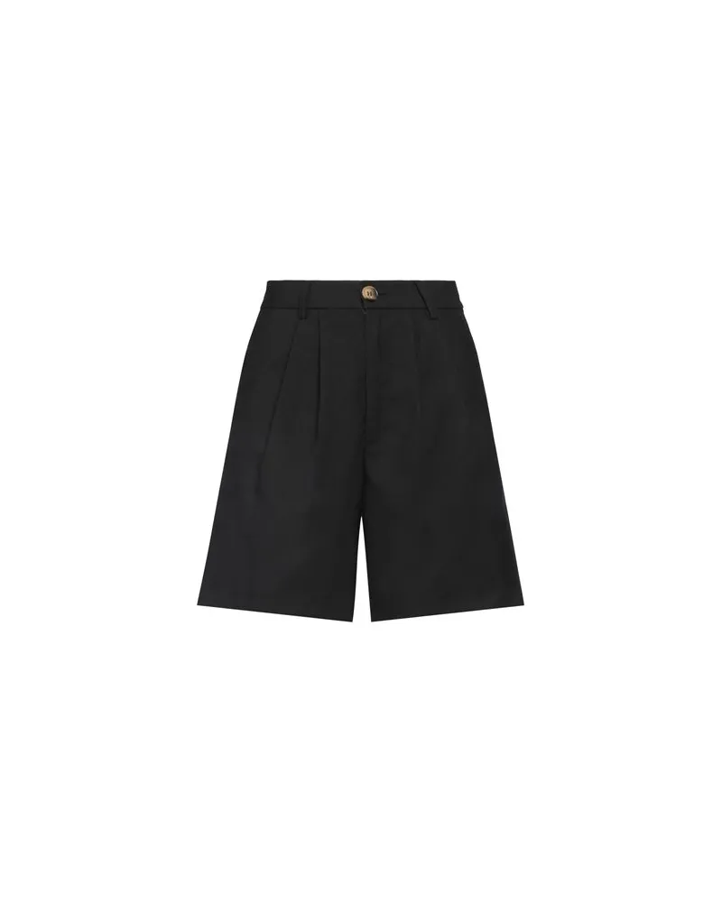 Anine Bing HOSEN & RÖCKE - Shorts & Bermudashortsauf YOOX.COM Schwarz