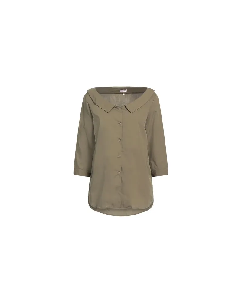 ROSSOPURO TOPS - Hemdenauf YOOX.COM Militärgrün