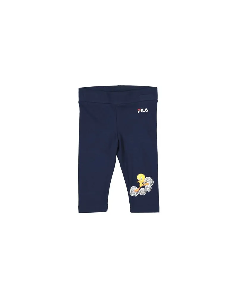 Fila HOSEN & RÖCKE - Leggingsauf YOOX.COM Marineblau