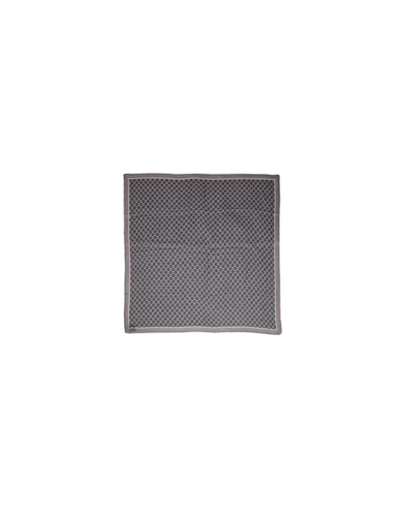 Karl Lagerfeld K/MONOGRAM SQUARE SCARF - ACCESSOIRES - Schalsauf YOOX.COM Schwarz