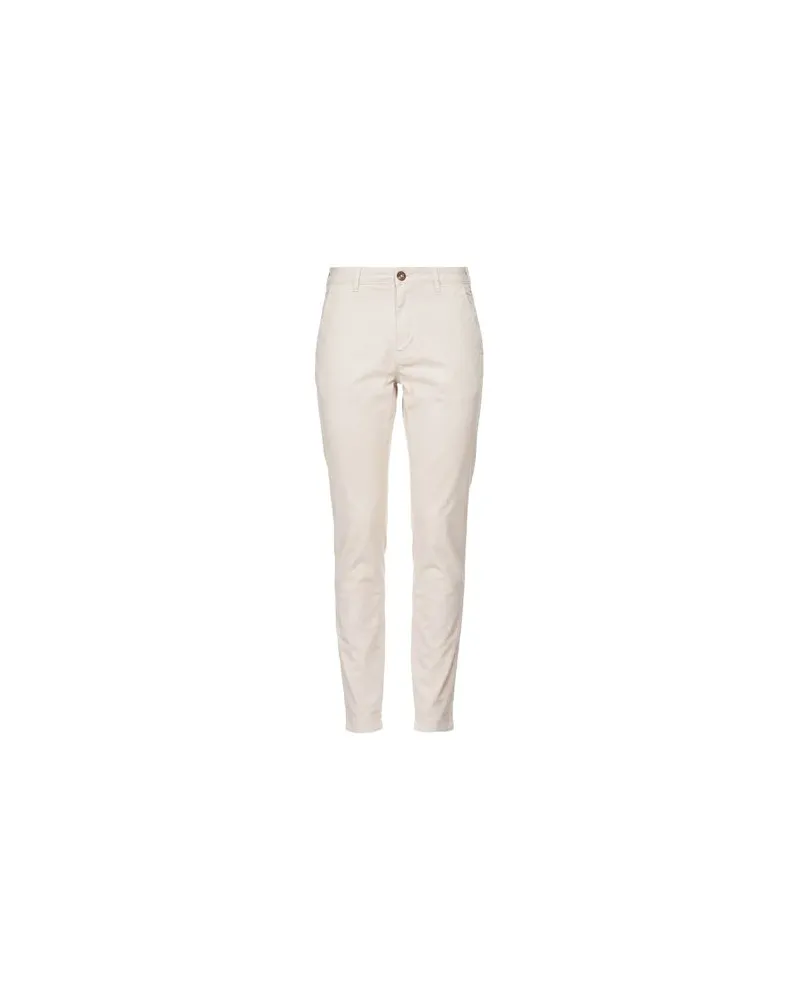 40Weft HOSEN & RÖCKE - Hosenauf YOOX.COM Cremeweiß