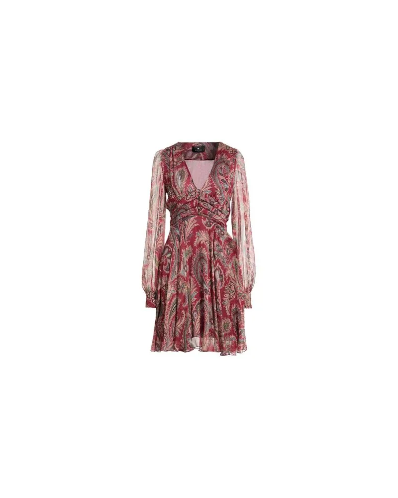 Etro KLEIDER - Mini-Kleiderauf YOOX.COM Ziegelrot