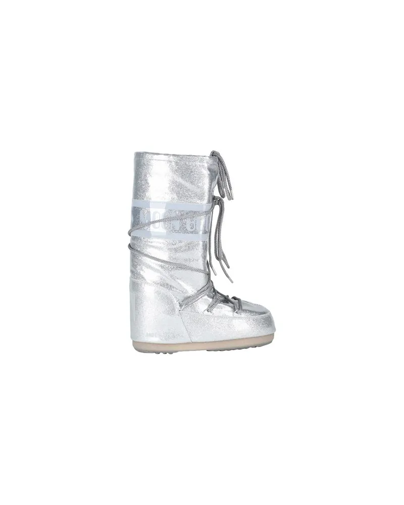 Moon Boot MB ICON GLITTER  - SCHUHE - Stiefelauf YOOX.COM Silber