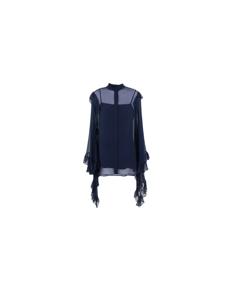 Alberta Ferretti TOPS - Hemdenauf YOOX.COM Nachtblau