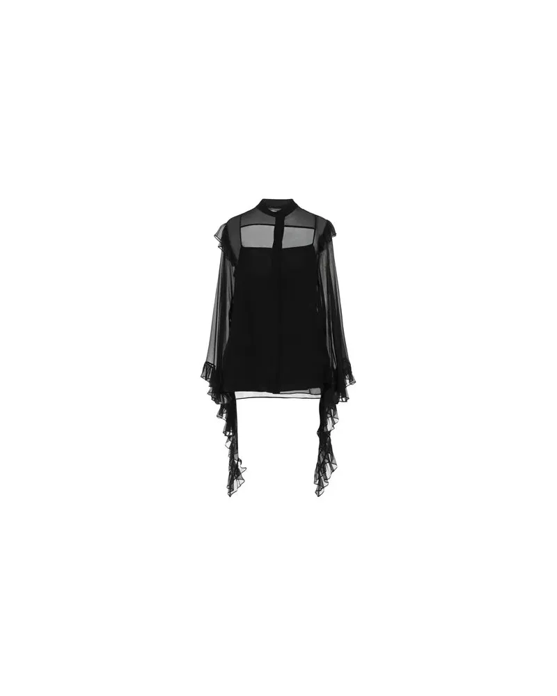Alberta Ferretti TOPS - Hemdenauf YOOX.COM Schwarz