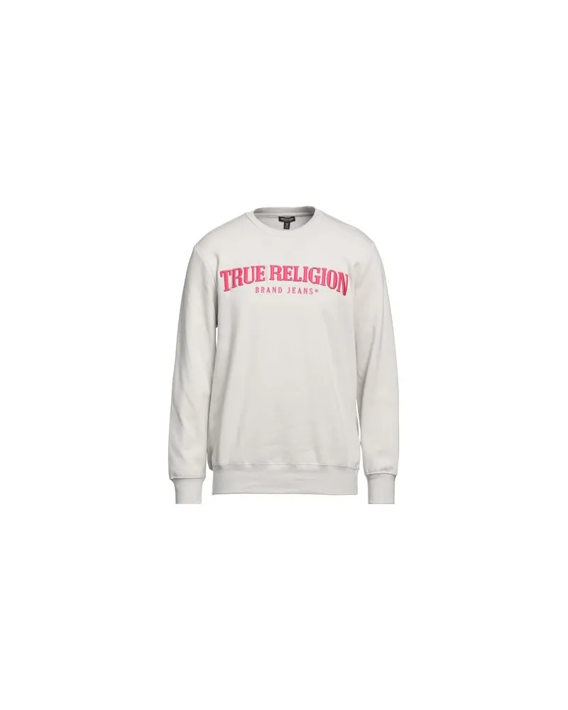True Religion TOPS - Sweatshirtsauf YOOX.COM Hellgrau