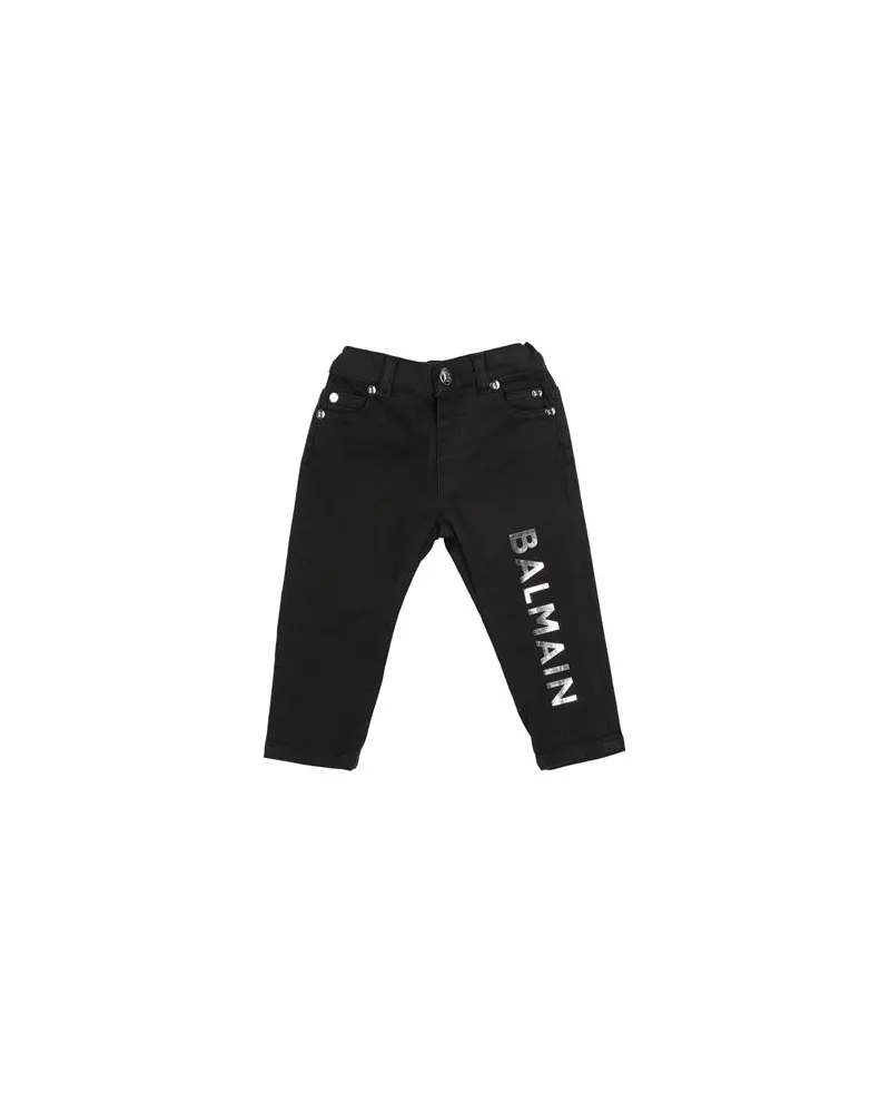 Balmain HOSEN & RÖCKE - Jeanshosenauf YOOX.COM Schwarz