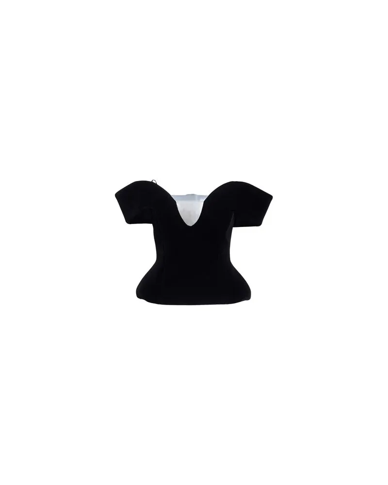 David Koma TOPS - Topsauf YOOX.COM Schwarz