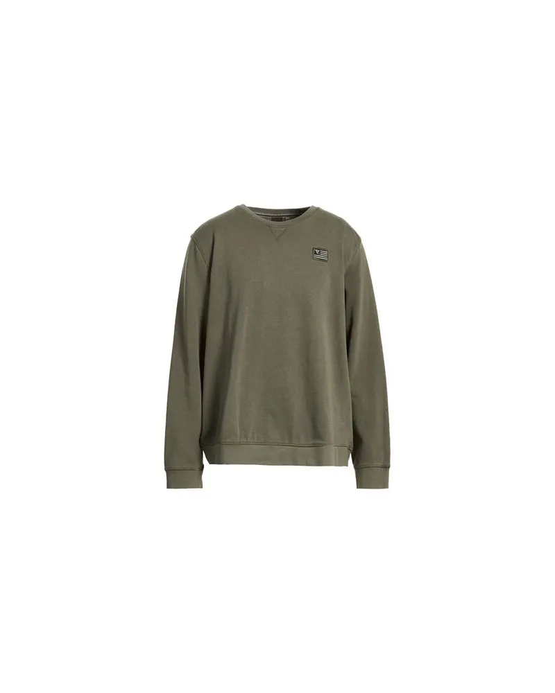 Fred Mello TOPS - Sweatshirtsauf YOOX.COM Militärgrün