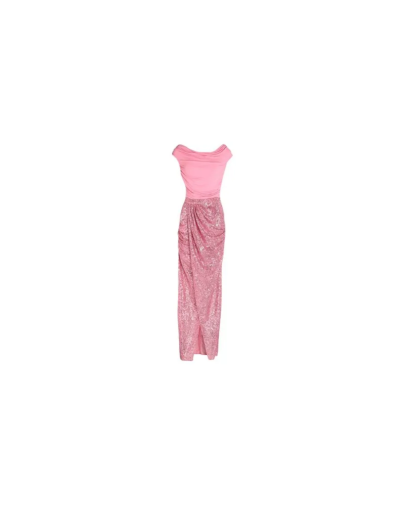 Elisabetta Franchi RED CARPET - KLEIDER - Maxi-Kleiderauf YOOX.COM Fuchsia