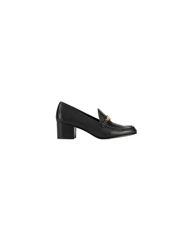 Ralph Lauren WINSLET BURNISHED LEATHER PUMP  - SCHUHE - Mokassinsauf YOOX.COM Schwarz