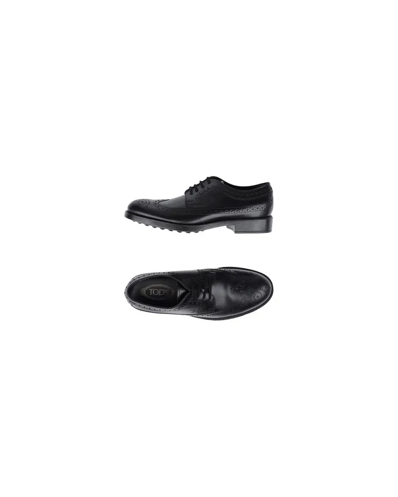 TOD'S SCHUHE - Schnürschuheauf YOOX.COM Schwarz